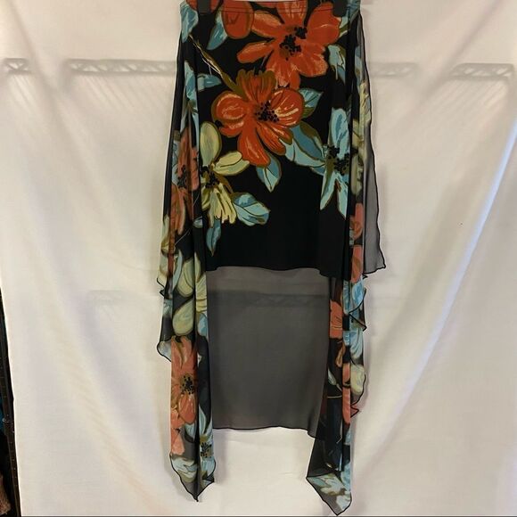 NWT Joseph Ribkoff Black-Multi Skirt Style 192634 - Picture 1 of 11